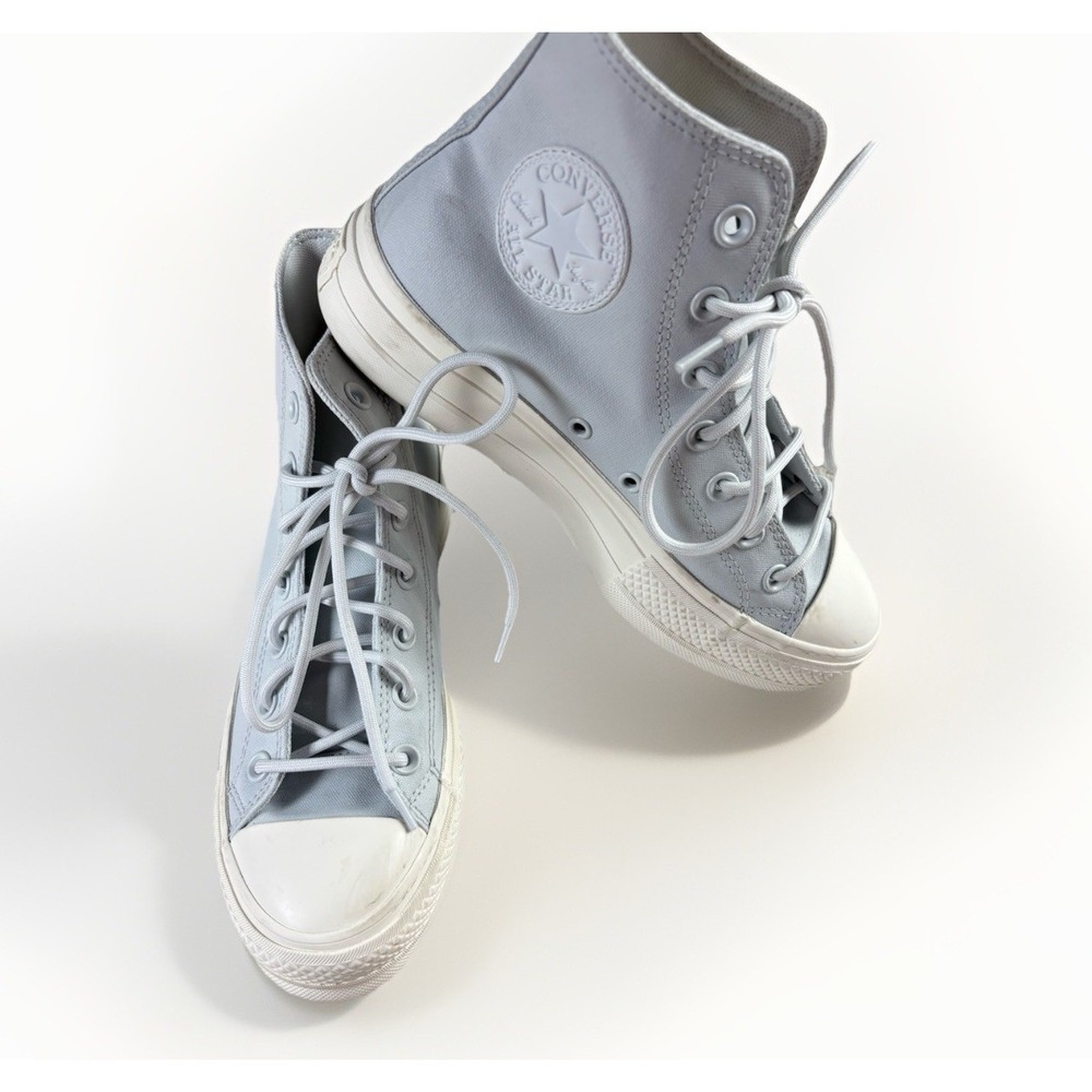 Converse Sky Blue and White High-Tops
